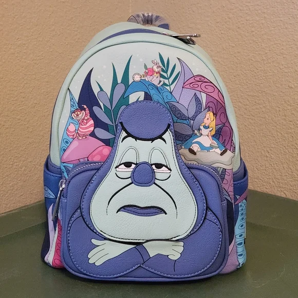 Disney Parks Alice in Wonderland Loungefly mini backpack - Picture 7 of 14